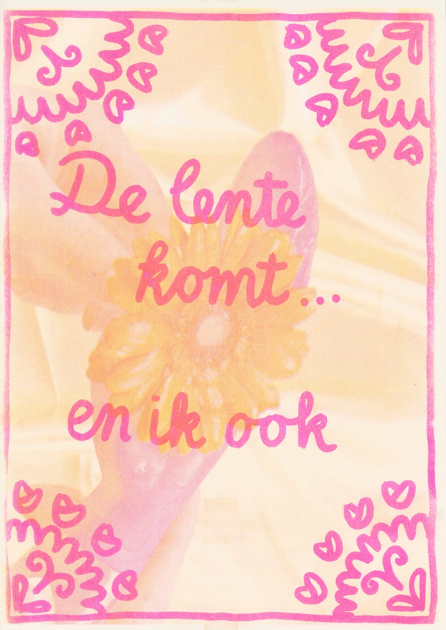 De lente komt... en ik ook Risoprint