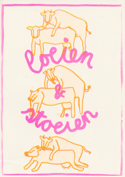 Loeien en stoeien Risoprint