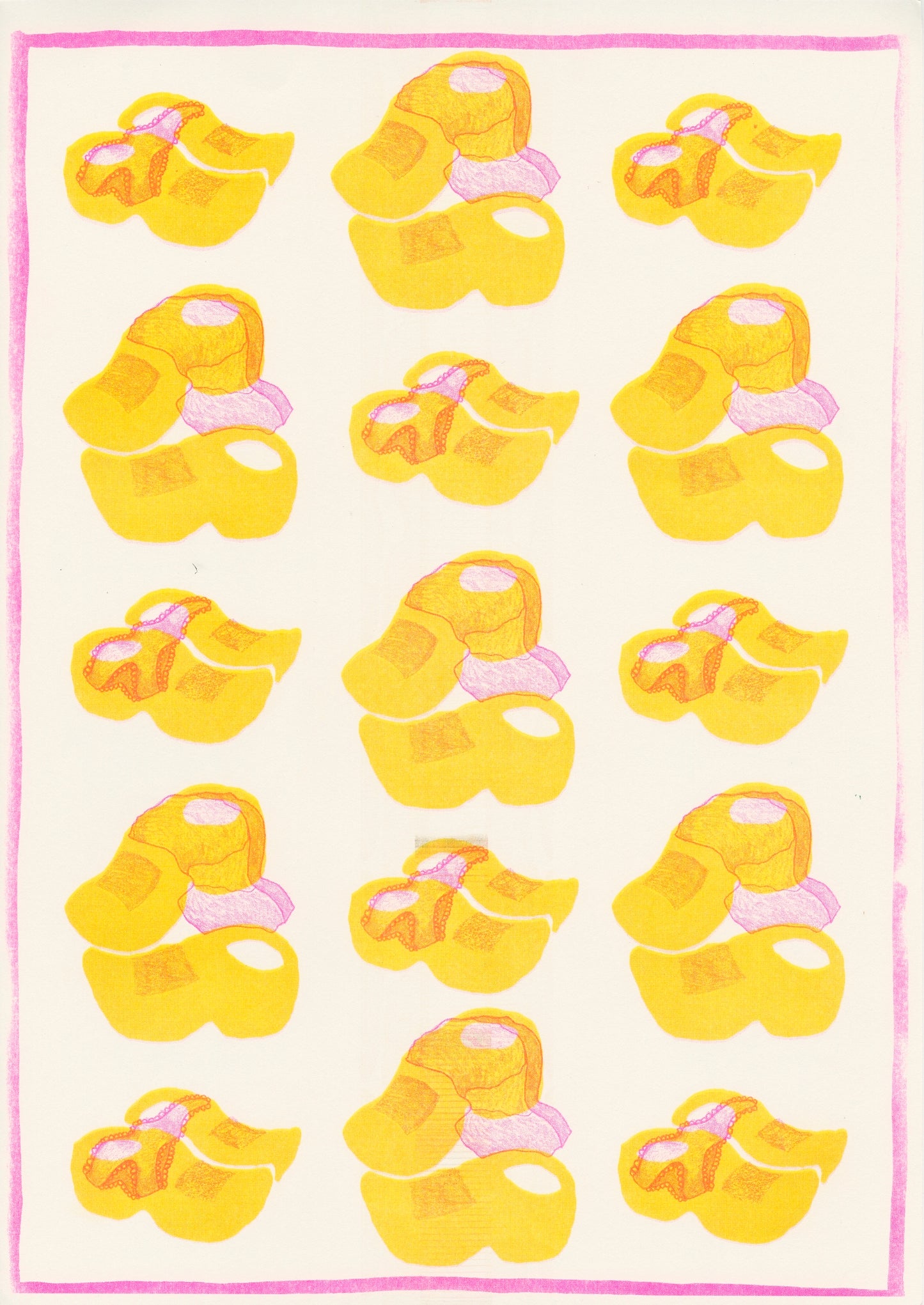 Klompengrid Risoprint