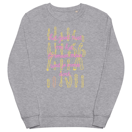 Het gaat niet om het formaat Sweatshirt - Grijs